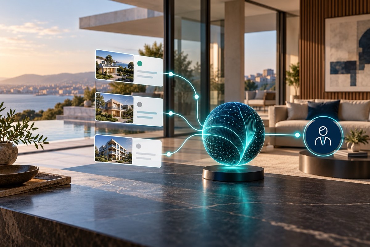 AI illustration: Estate agencies